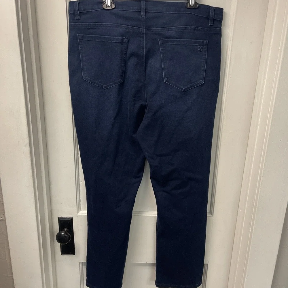 Dg2 by Diane Gilman Ladies' Virtual Stretch Denim Jeans Size 16W- Blue